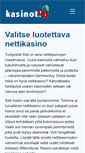 Mobile Screenshot of kasinot.fi